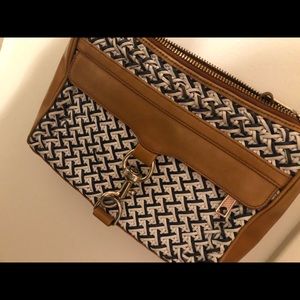 Rebecca Minkoff M.A.C. Woven Leather Crossbody